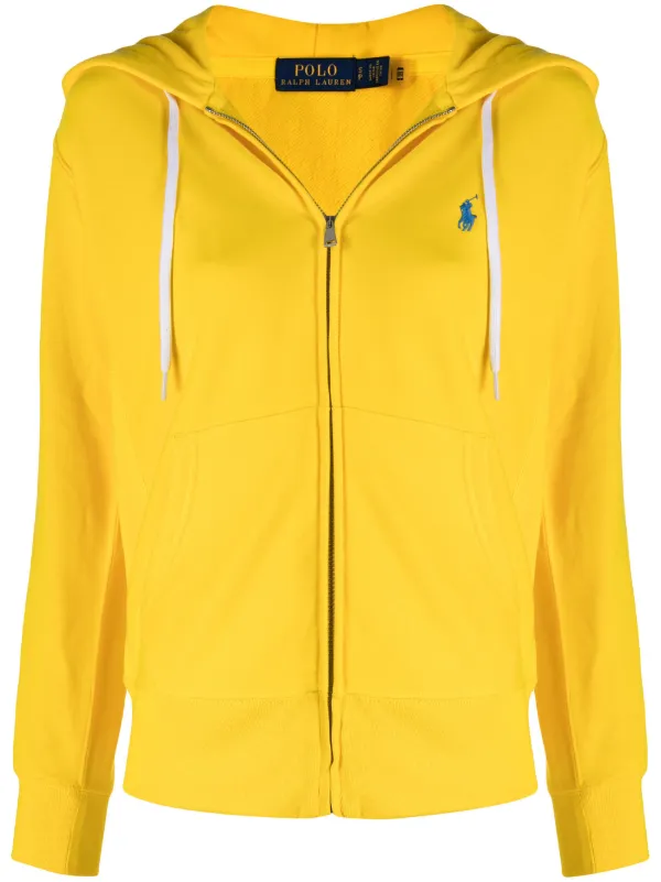 yellow polo ralph lauren hoodie