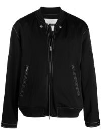 ＜Farfetch＞ ★39%OFF！Jil Sander デタッチャブルパネル ボンバージャケット - ブラック画像