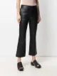 RED Valentino cropped leather trousers