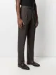 Ermenegildo Zegna pleat detailing tailored trousers