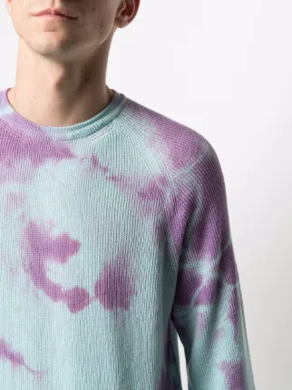 tie-dye ribbed knit jumper展示图