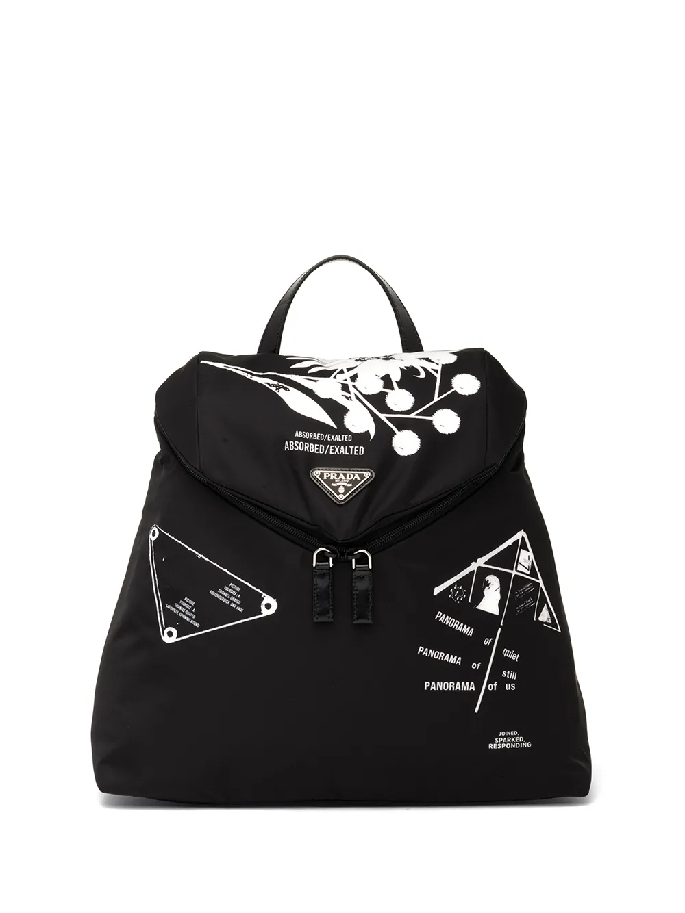 Image 1 of Prada Signaux nylon backpack