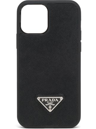 Shop Prada saffiano leather iPhone 12/12 Pro case with Express Delivery -  FARFETCH