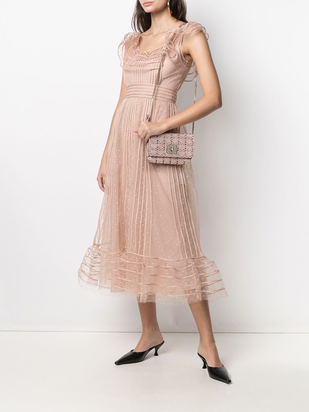 фото Red valentino платье в горох