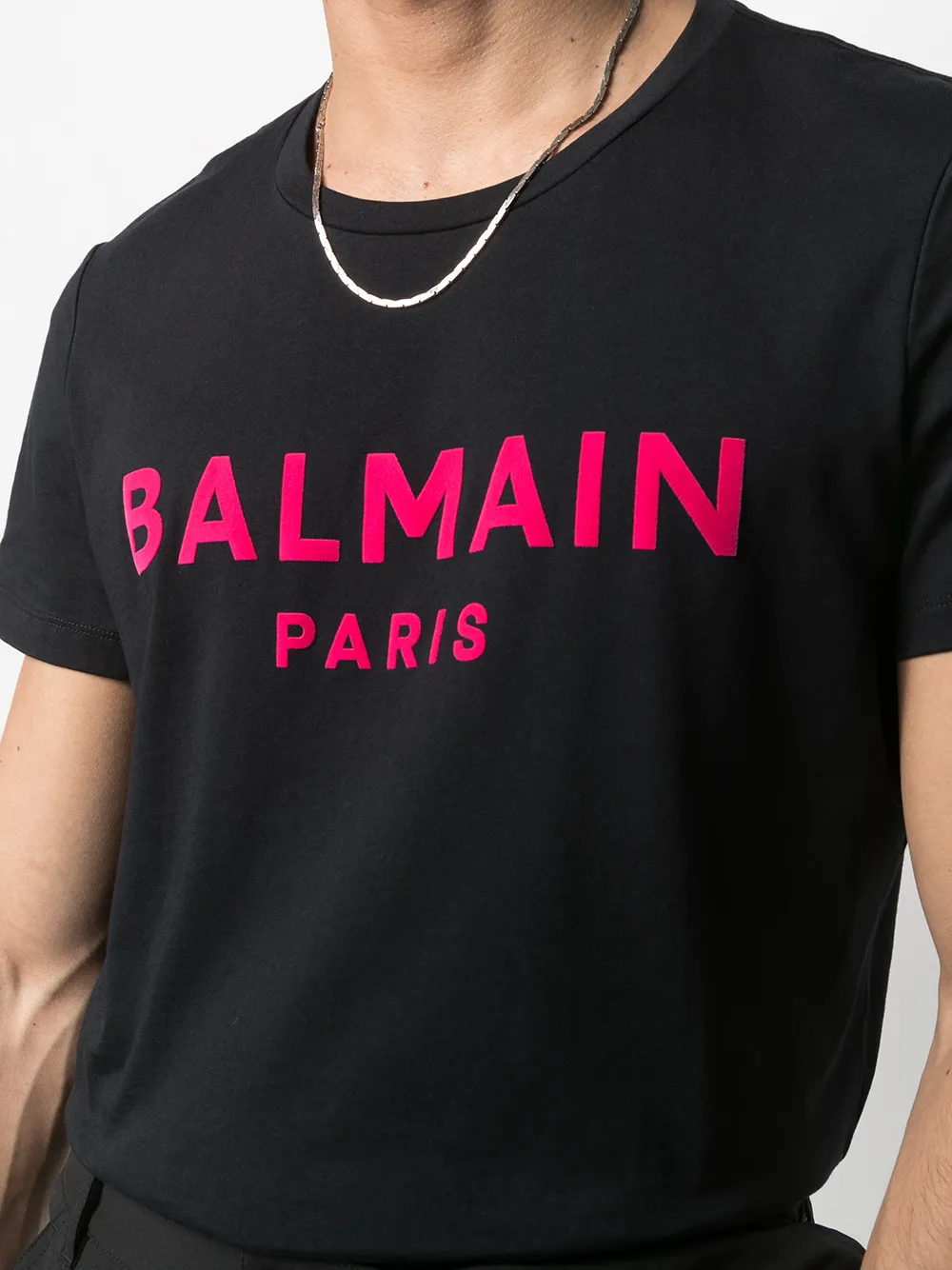 фото Balmain футболка с логотипом