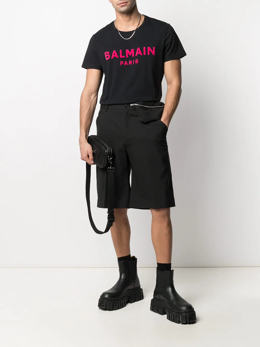 фото Balmain футболка с логотипом