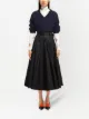 Image 2 of Prada Re-Nylon gabardine midi skirt