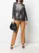 Image 2 of Pierantoniogaspari hexagon textured long-sleeve top