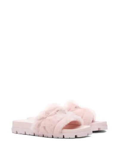 prada slides pink