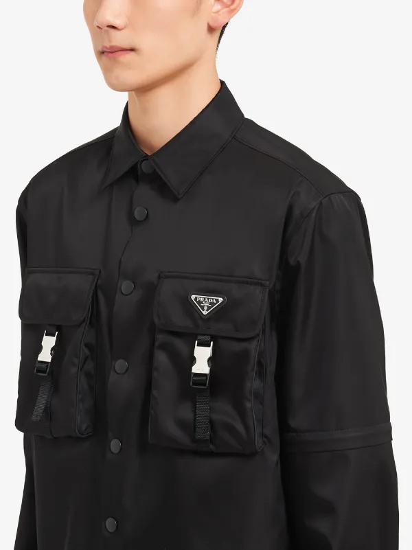 Prada Re-Nylon シャツ - Farfetch