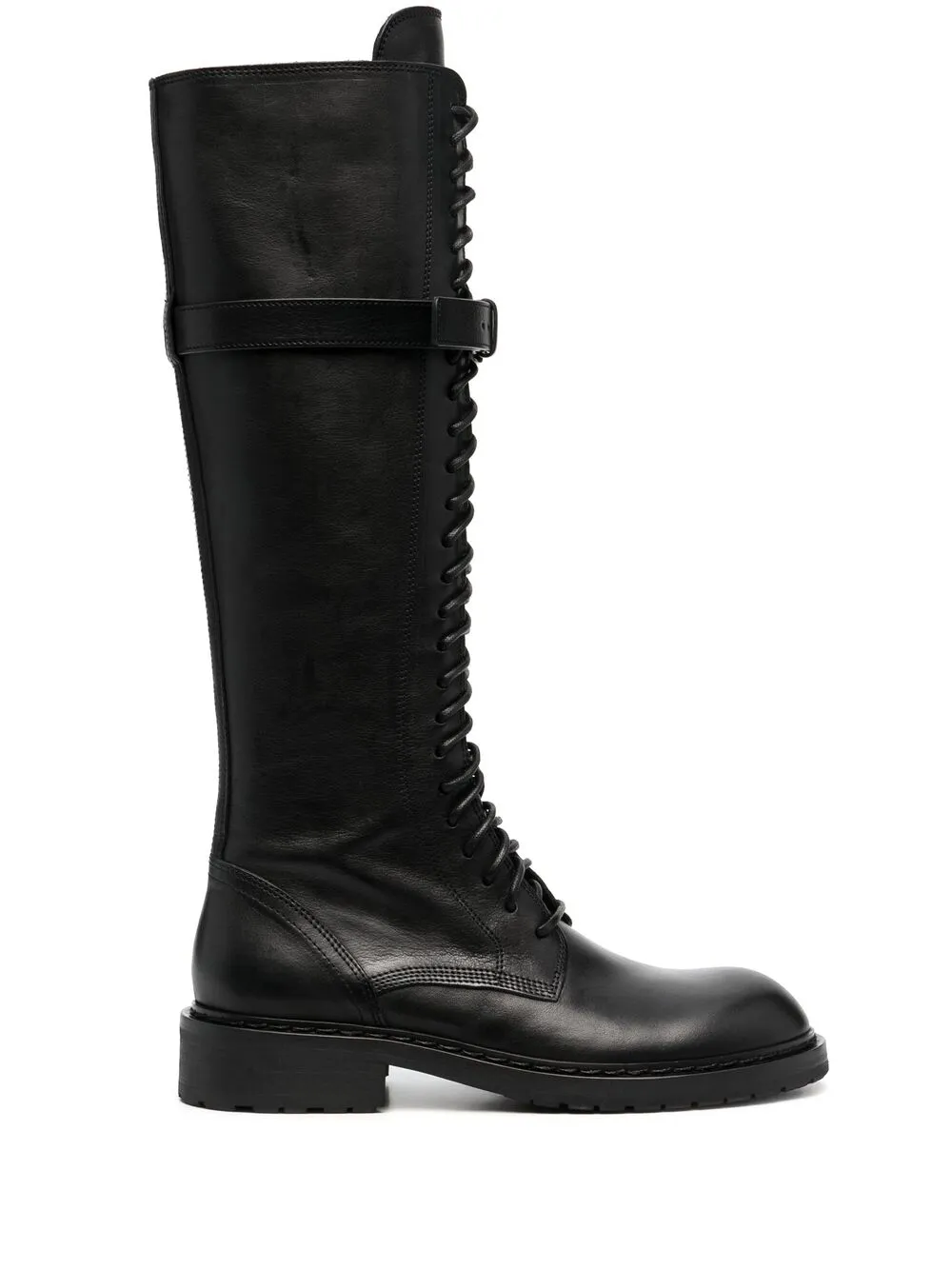 

Ann Demeulemeester knee-length lace-up boots - Black