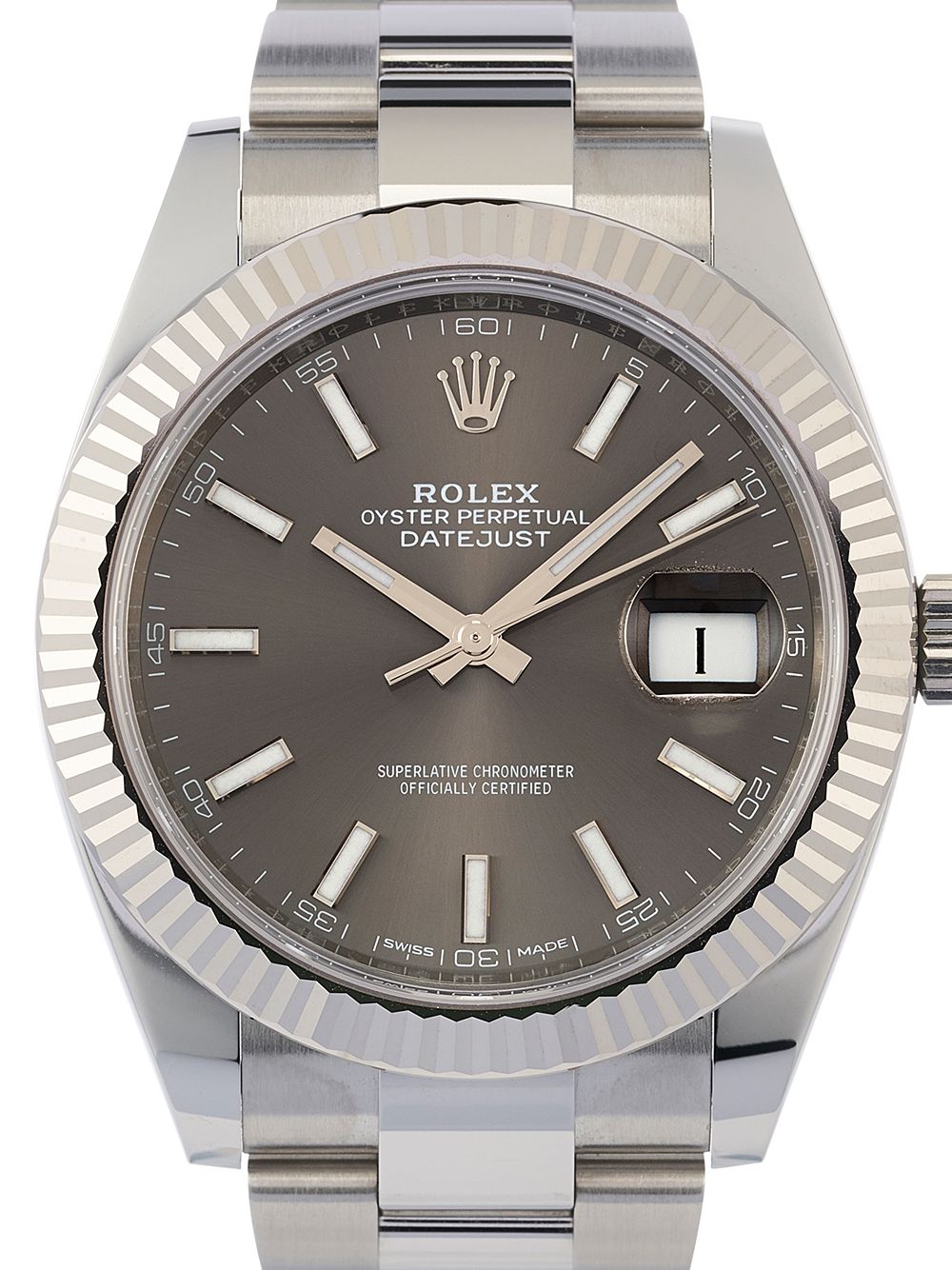 фото Rolex наручные часы datejust pre-owned 41 мм 2020-го года