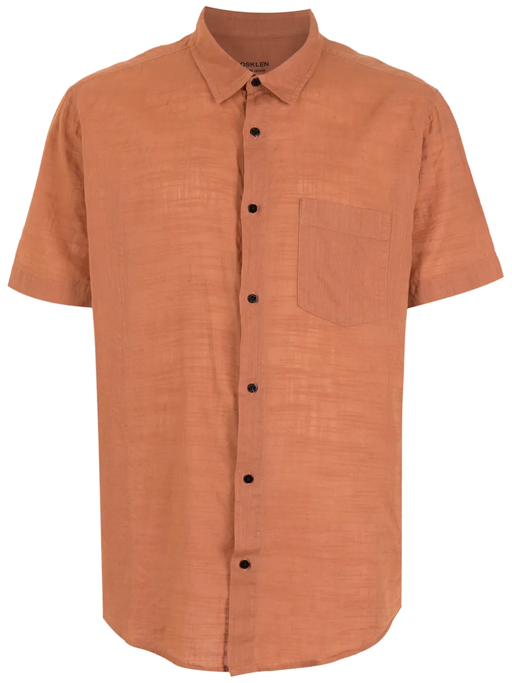 

Osklen CAMISA TEXTURE COLOR MC - Brown