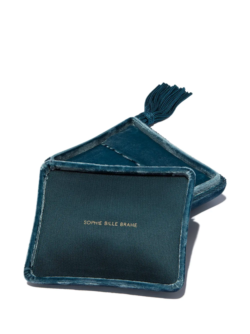 Velvet-Effect Jewellery Box