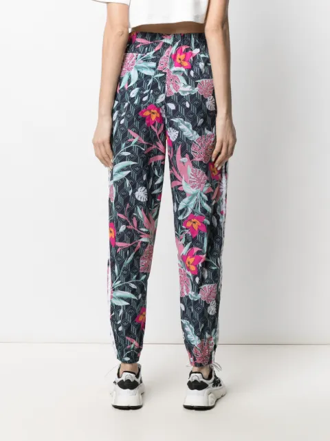 floral adidas pants