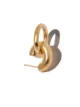 Loren Stewart Knocker hoop earrings