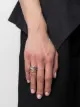 Image 2 of Alexander McQueen double band curb chain ring