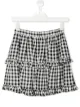 Image 1 of Philosophy Di Lorenzo Serafini Kids TEEN gingham ruffled skirt