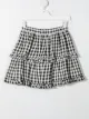 Image 2 of Philosophy Di Lorenzo Serafini Kids TEEN gingham ruffled skirt