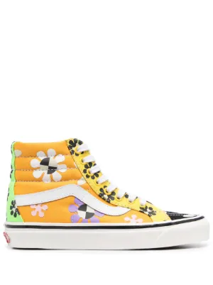 yellow designer sneakers