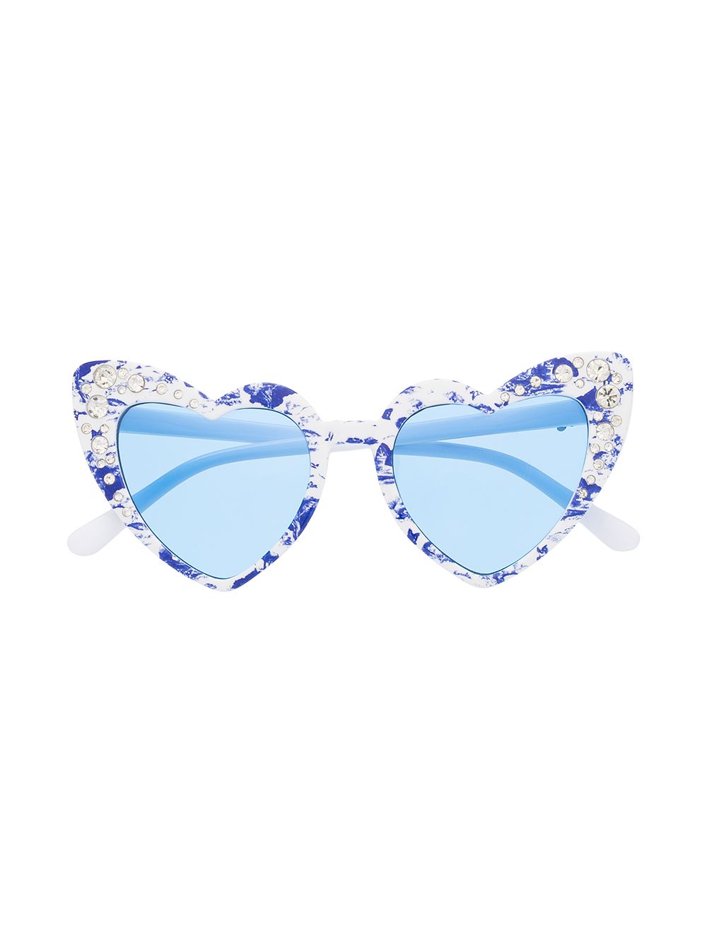 фото Monnalisa солнцезащитные очки в оправе с кристаллами