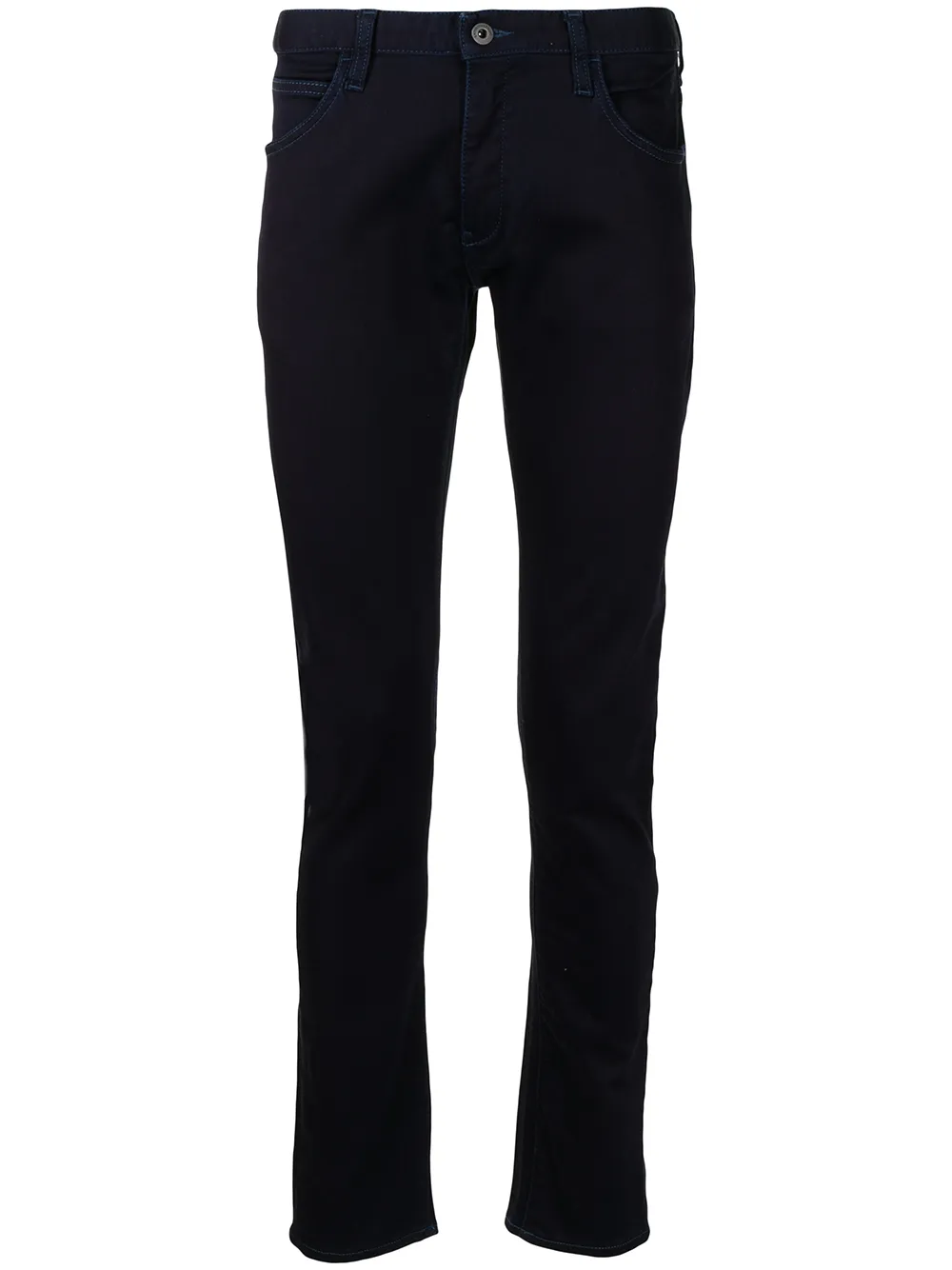 фото Emporio armani узкие джинсы средней посадки