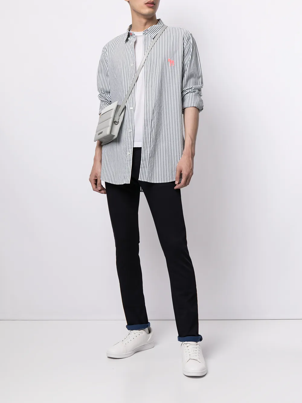 фото Emporio armani узкие джинсы средней посадки