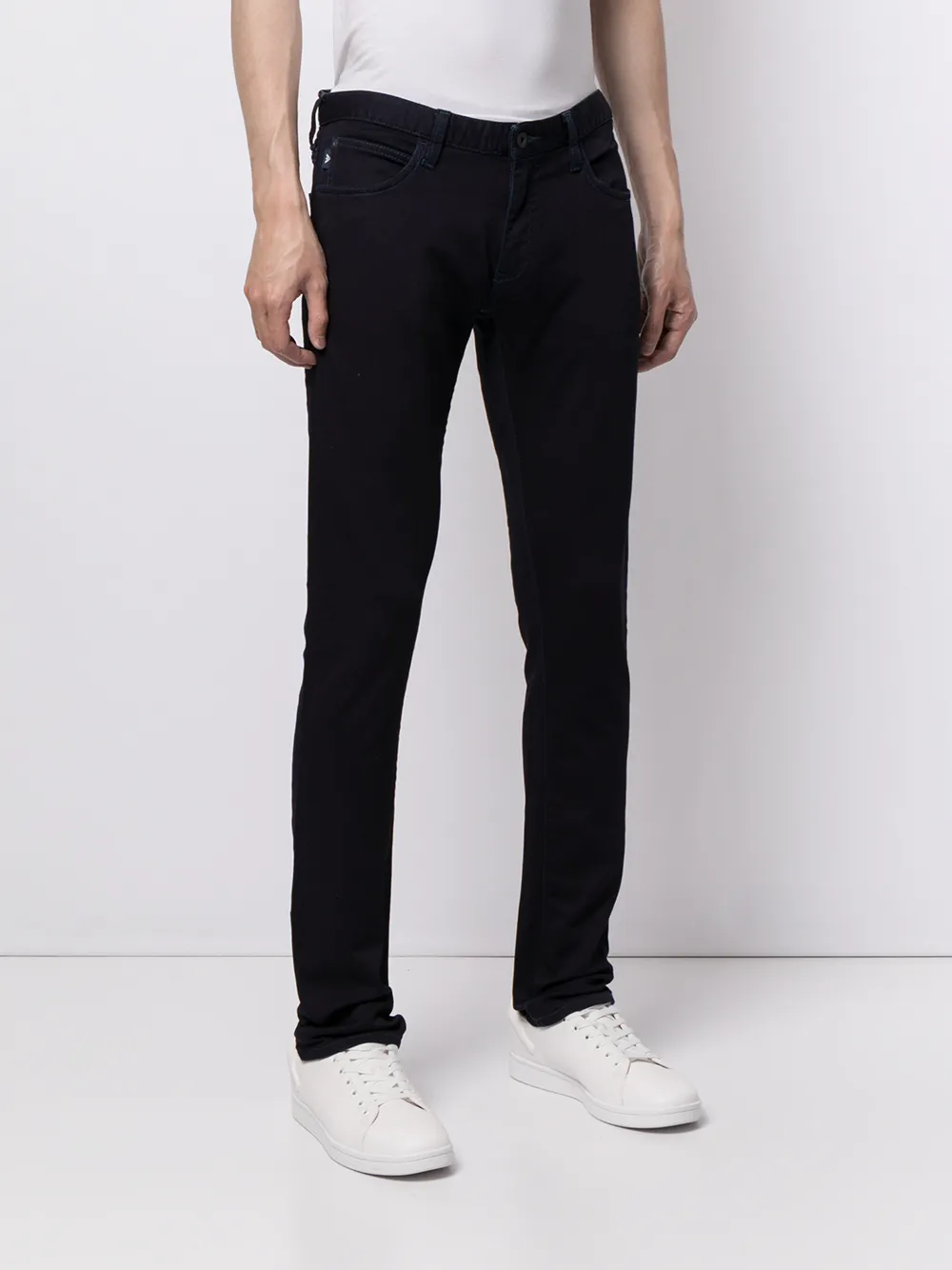 фото Emporio armani узкие джинсы средней посадки