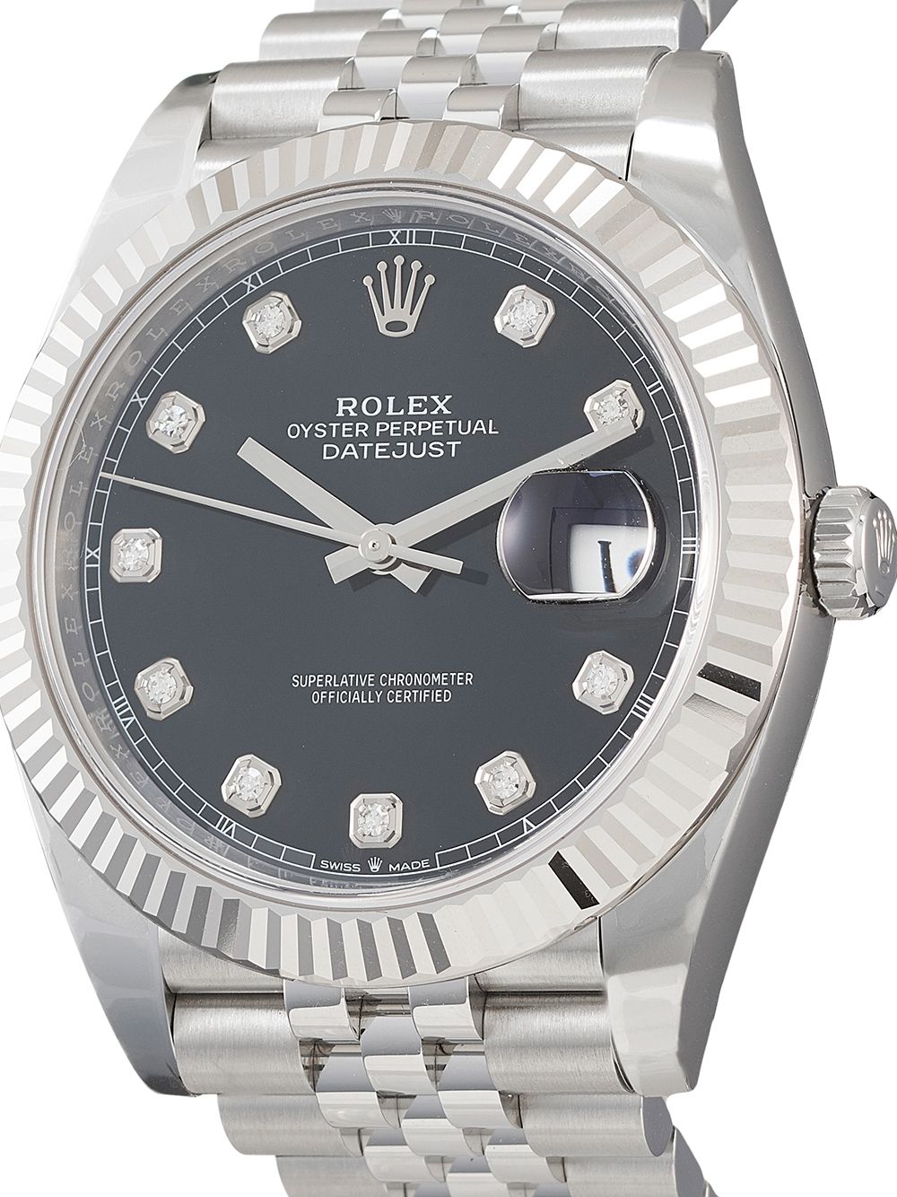 фото Rolex наручные часы datejust pre-owned 41 мм 2020-го года