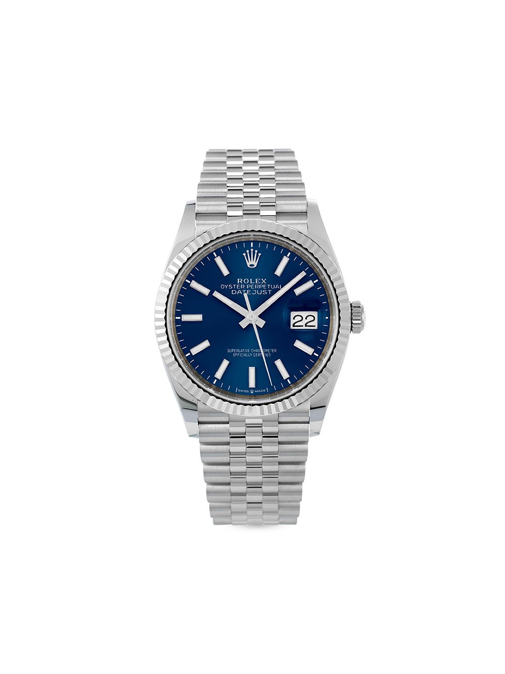 фото Rolex наручные часы datejust pre-owned 36 мм 2021-го года