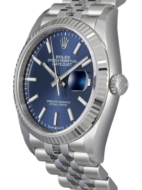 Rolex blue 2021 unworn Datejust 36mm 