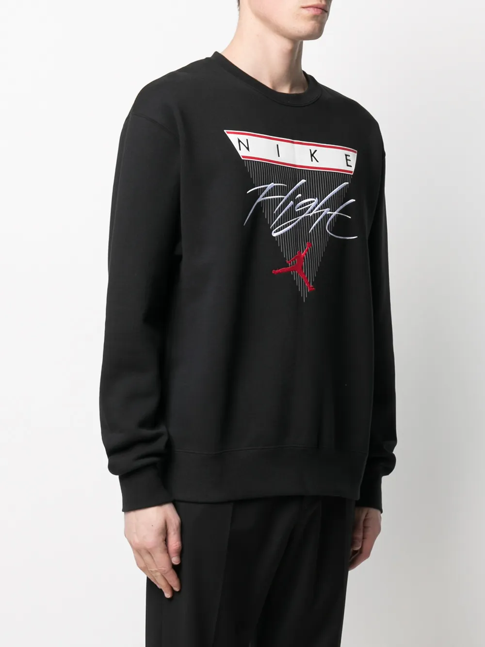фото Nike толстовка jordan flight с круглым вырезом
