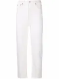 RE/DONE 70s Stove Pipe straight-leg jeans - White