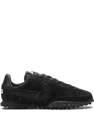 nike waffle racer comme des garcons black