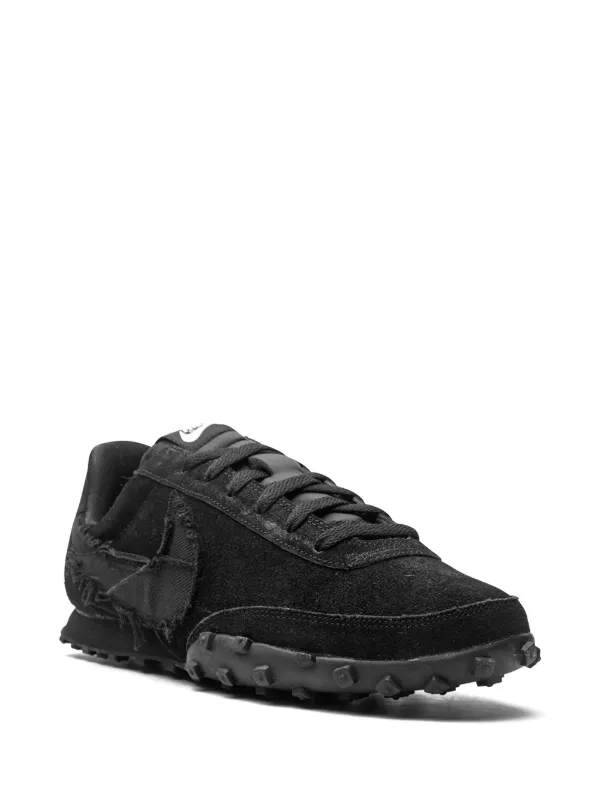 美品中古NIKE× CDG BLACK WAFFLE RACER 28cm 靴