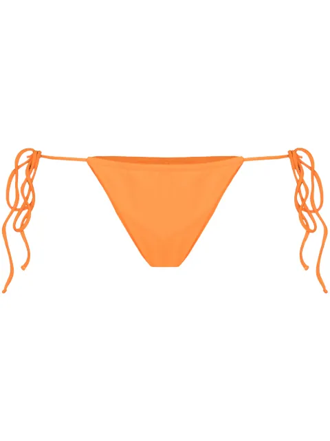 JADE Swim bikini bottom con moño en los laterales