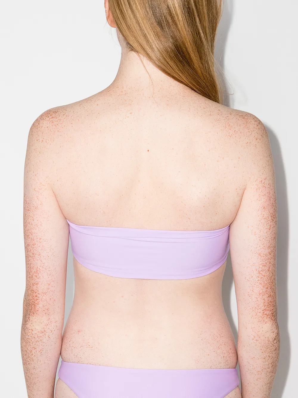  Jade Swim Klassisches Bandeau Bikinioberteil   Violett 