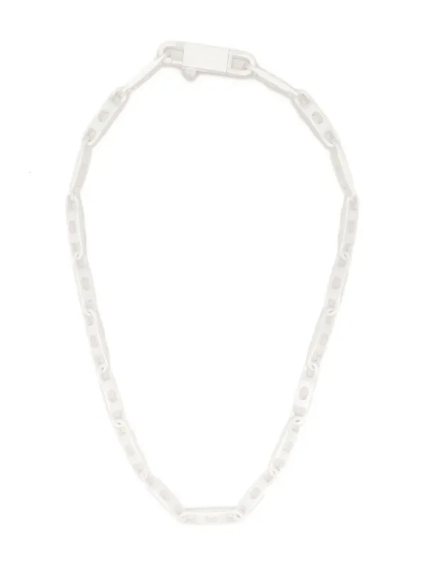 Rick Owens CHAIN NECKLACE ネックレス シルバー-