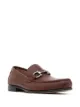 Image 2 of Salvatore Ferragamo Gancini leather loafers