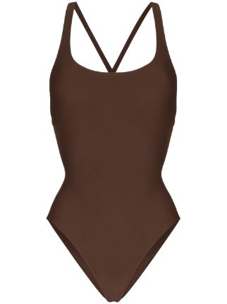 JADE Swim Asterisk criss-cross Straps Swimsuit - Farfetch