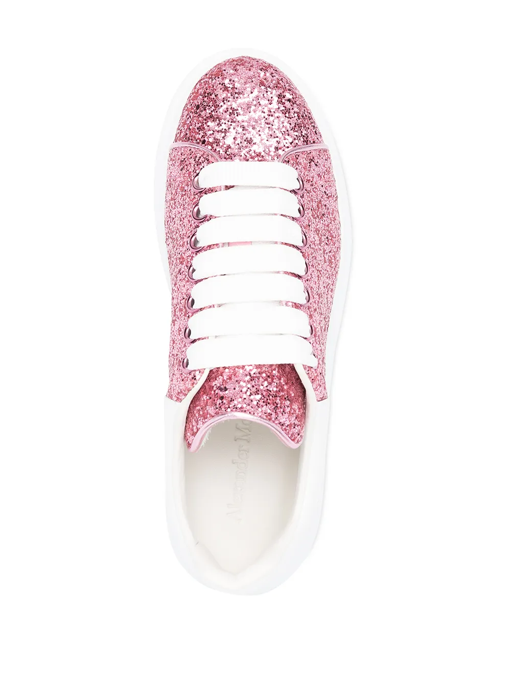 фото Alexander mcqueen кроссовки oversized с блестками