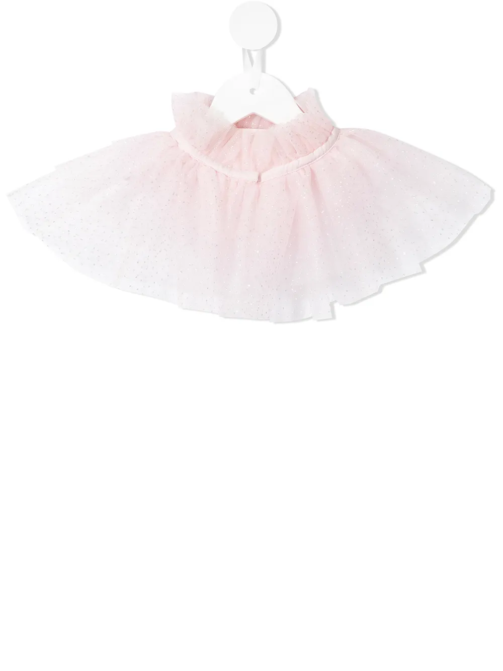 Tutu Du Monde кейп с оборками и вышивкой