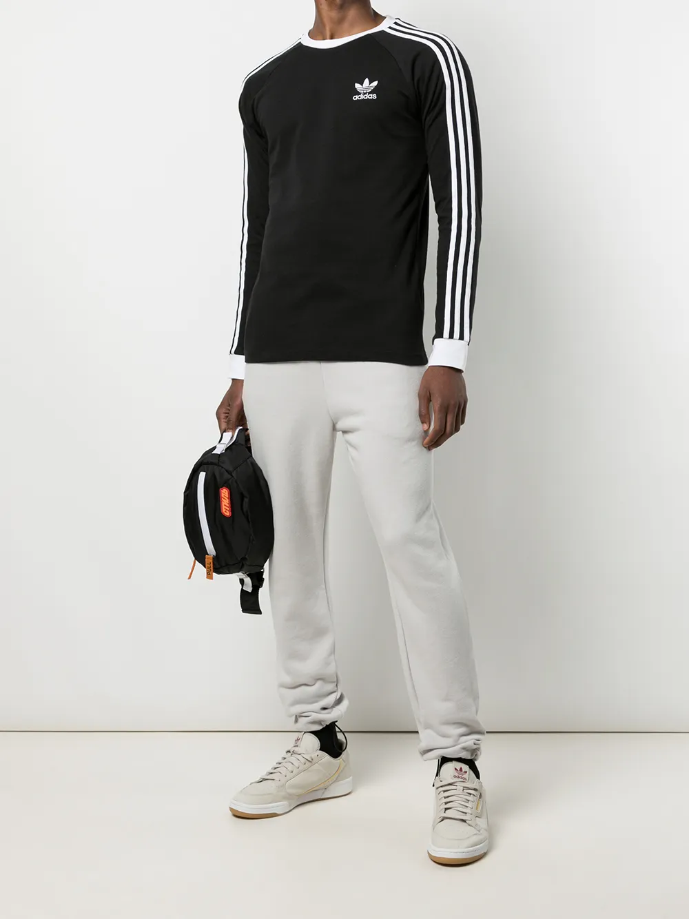 Adidas T-shirt met lange mouwen - Zwart