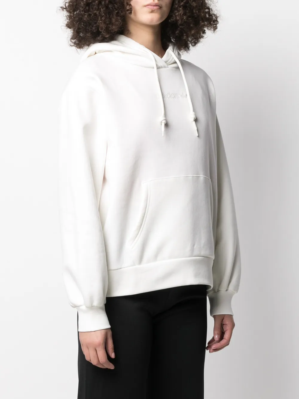 фото Adidas худи с кулиской и логотипом