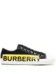 Image 1 of Burberry side logo print sneakers