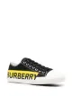 Image 2 of Burberry side logo print sneakers