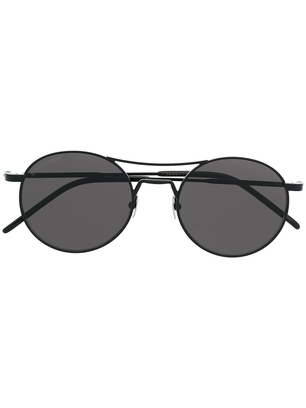 

Saint Laurent Eyewear lentes de sol con armazón redonda - Negro