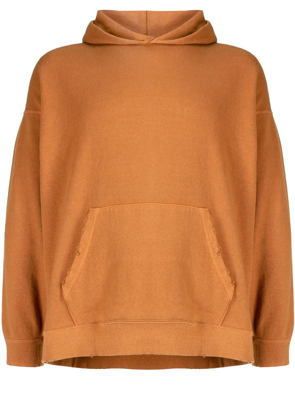 

visvim hoodie con diseño teñido - Naranja