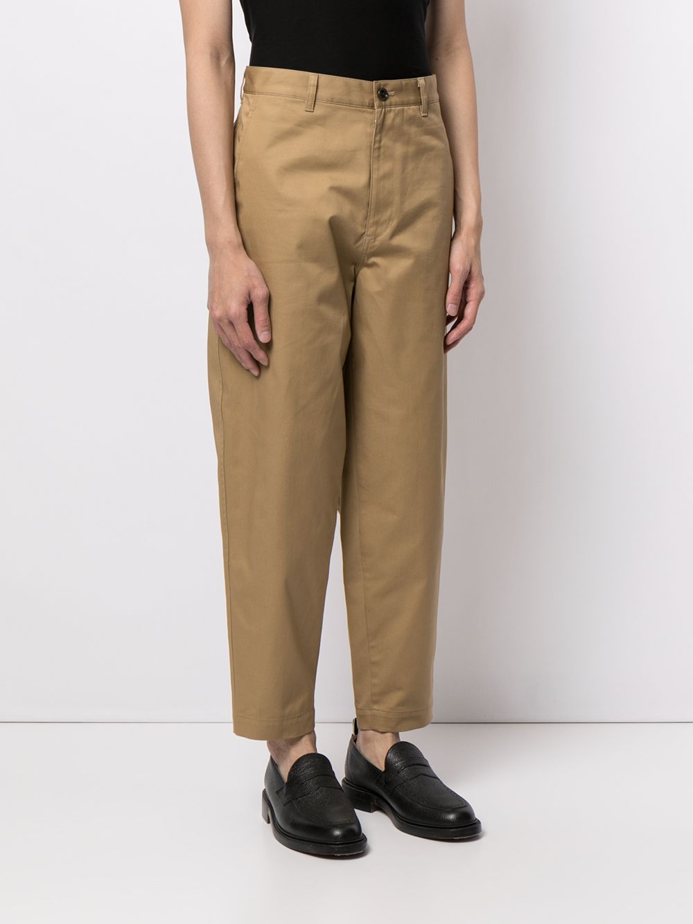 фото Comme des garçons homme tapered chino trousers