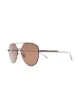 Image 2 of Bottega Veneta Eyewear double-bridge aviator-frame sunglasses
